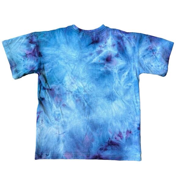 The Limited America Clothing Store Vintage Women's T-Shirt 14 L Ice Dyed Tie Dye - Picture 4 of 11